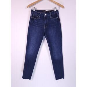 Banana Republic Size 28 Mid Rise Skinny Jeans Dark Blue Stretch Denim Pants